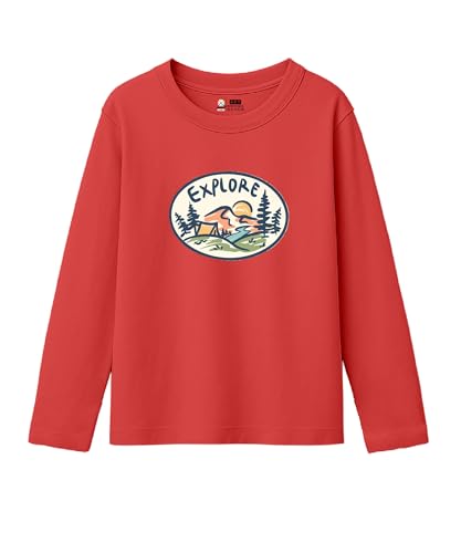 Image of SHODOX Boys Cotton Blend Printed Regular fit Long Sleeve T-Shirt (Pack of 3)