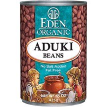 EDEN FOODS BEAN CAN ADUKI NS ORG, 15 OZ, PK- 12