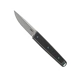 CRKT Symmetry Folding Everyday Carry Knife: Plain Edge Folder with Liner Lock, Everyday Carry Folded Knife with IKBS Ball Bearing Pivot System and G10 Handle 7190
