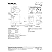 Kohler K-3998-96 Wellworth Elongated 1.28 gpf Toilet, Biscuit