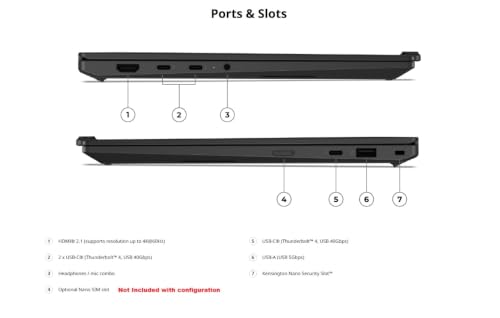 Image of Lenovo ThinkPad X1 Carbon Gen 14 Aura Edition w Core Ultra 7 365, 14 inch Touch