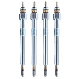 4 Pieces Glow Plug 1G911-65510 for Kubota Engine V2203 V2403 D1803 Excavator KX033-4 KX040-4 U35-4