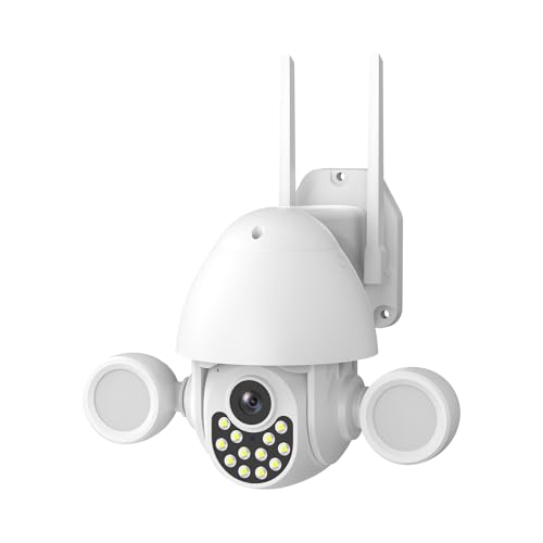 Clouree Solar Camera Security Outdoor Wireless 2K Cameras for Home...