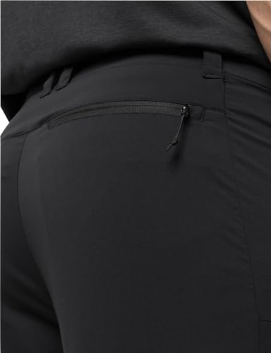 Jack Wolfskin Men's GLASTAL Zip Off Pants M, Black3
