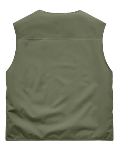 Chaleco de pesca para hombre tipo cargo soluciona el espacio para tus herramientas 6