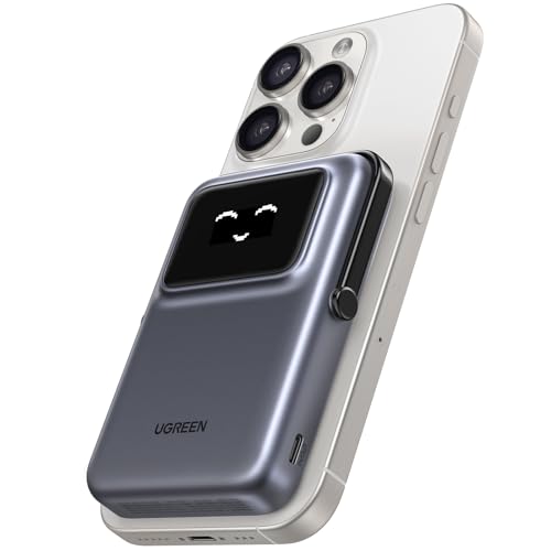 UGREEN Uno 10000mAh Magnetische Powerbank met USB-C snellaadfunctie draadloze power bank met...