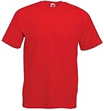  Fruit of the Loom T-Shirt S-XXXL M,Rot