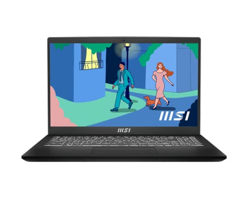 MSI Modern 15 B12MO-869FR : Intel Core i3 1215U - 16GB LPDDR4 - SSD 512GB - Intel UHD Graphics - 15,6' Full HD - Windows 11 Famille - Clavier retroeclairé