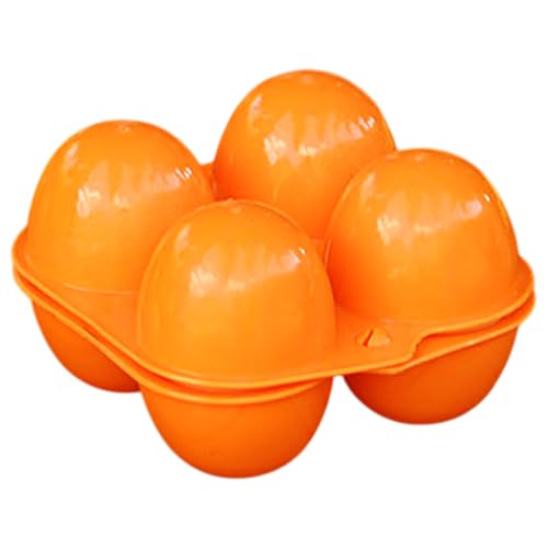 Soporte para huevos de camping, para frigorífico, resistente a los golpes, para camping, picnic y exterior