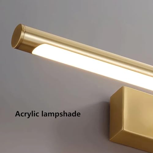Lámpara de Pared LED para Maquillaje en Baño y Dormitorio con Foco Orientable de 60cm 2
