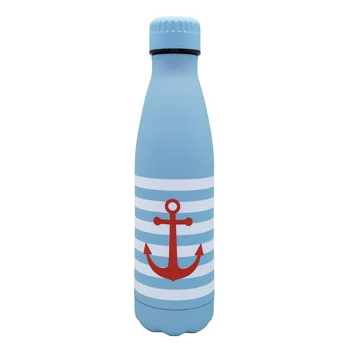 VoltShine Termo Doble Pared 500ml con Aislamiento Térmico, Antideslizante y Ligero - Ideal para Mantener Bebidas Calientes o Frías en Movimiento.