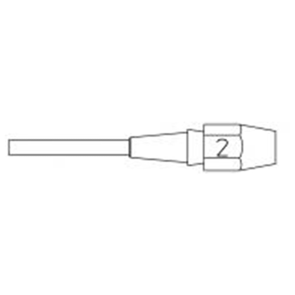 Weller T0051325199 Xds 2 punta dissaldante 3.0 x 5.3 l 10.5 mm, nero