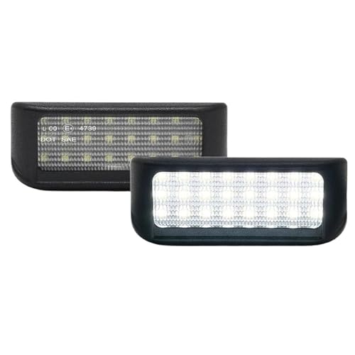 Luz matrícula LED blanca para Peugeot Expert Van con chips de alta intensidad