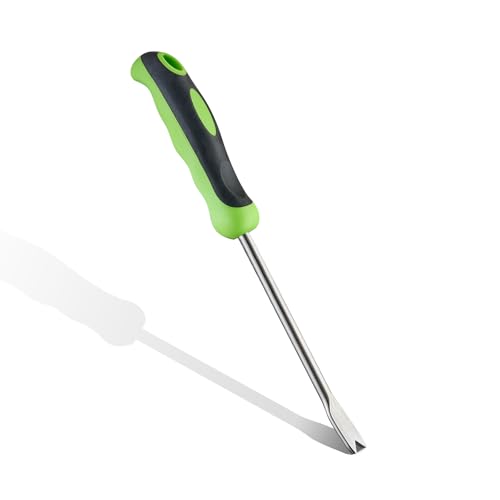Weed Puller Tool, Stand Up Dandelion Weeder with Long Handle, Heavy Duty Stainless Steel Manual...