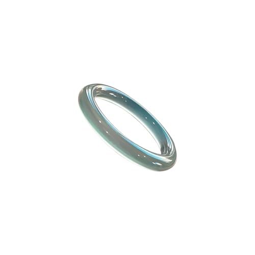 Bracelet rond en pierre de jade bleu pour yoga et méditation quotidienne