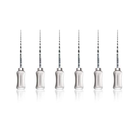 NMD Dental Hand Protapered Golden Files (25 MM, S2-White) (Pack Of 6 Pcs)-image-30