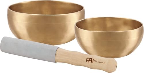 Meinl Sonic Energy – Singing Bowls Set, UNIVERSAL SERIES SET – Consists of 2 Tibetan Bowls, SB-U-900