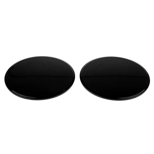 Homyl 1 par de discos deslizantes deslizantes de núcleo duráveis para casa com dupla face, equipamen