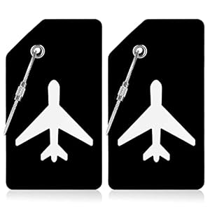 Flintronic Bagagelabels, siliconen bagagelabels, koffer ID-tagset, handbagagelabels, reisaccessoires voor ingecheckte bagage, handbagage en handtassen