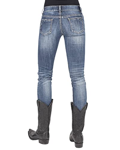 Stetson Women's 503 Pixie Stix Fit Skinny Straight Jeans