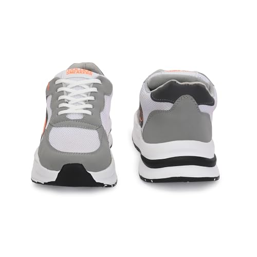 Image of ADISO Men's Stylish Mesh Sports Sneakers | Lightweight Casual Running Shoes