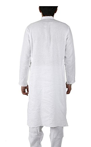 Kurta para hombres Royal Kurta confección recta premium para ropa de verano 4