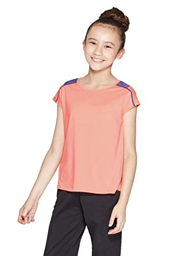 Champion C9 Girls' Performance Tech T-Shirt - (Orange, XS 4-6)2