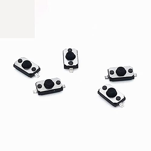 Composant interrupteur tactile 3x6x2.5mm SMD commutateur miniature à bouton poussoir noir, x10