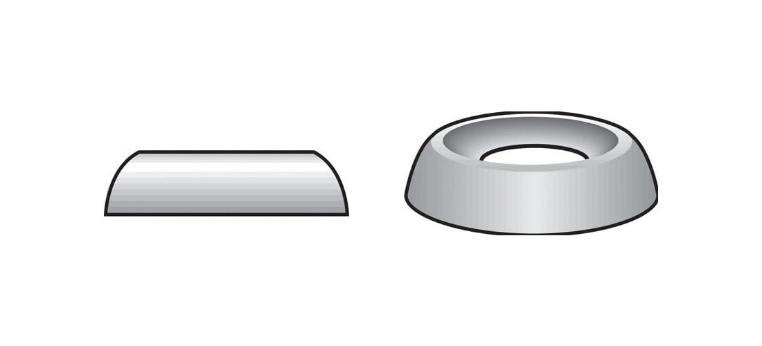 Hillman Stainless Steel .190 in. Finish Washer 100 pk