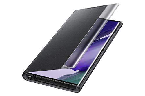 Capa Protetora Clear View Preta Galaxy Note 20 Ultra