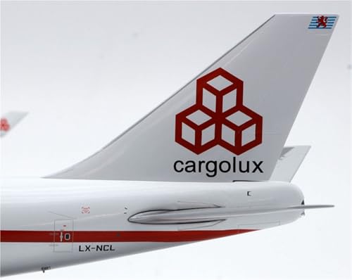 Aviones de Colección Vantor Luxcargo B747-400F Escala 1/200 Miniatura Fundida a Presión 7