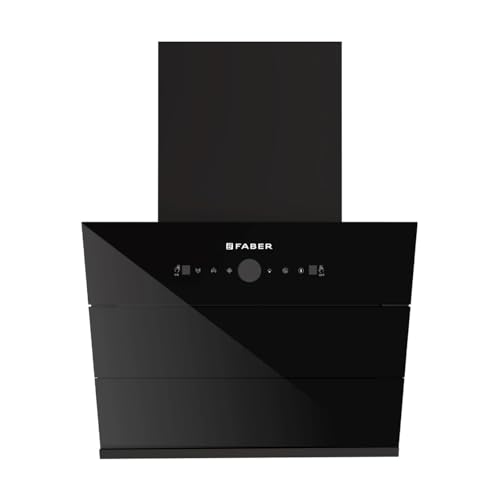 Image of Faber Comet 60cm 1600m /hr BLDC Autoclean Filterless Slant Chimney| Built In Oil Collector|Touch & Gesture Control| 12Yr Motor, 5Yr Comprehensive Warranty by Faber | HOOD COMET FL HC SC BK IN 60