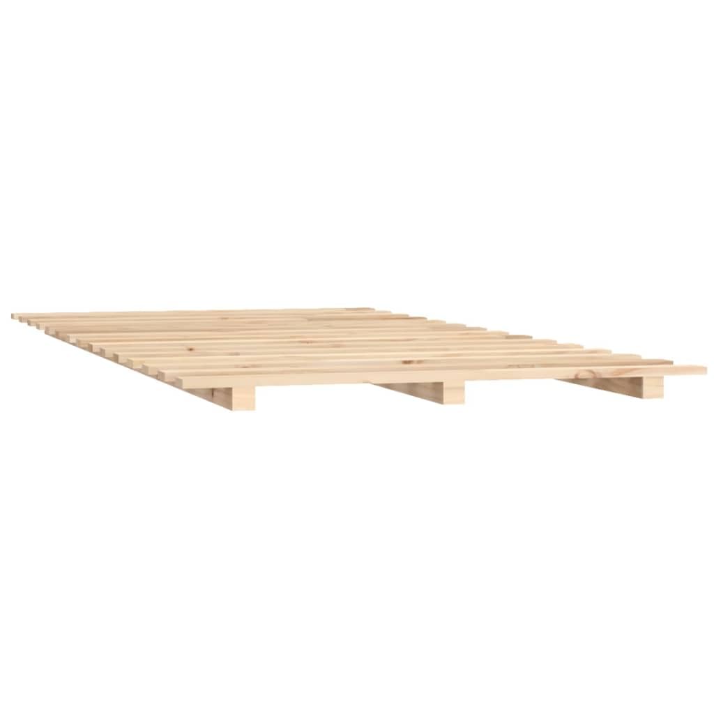 vidaXL Cadre de lit sans Matelas 90x190 cm Bois de pin Massif