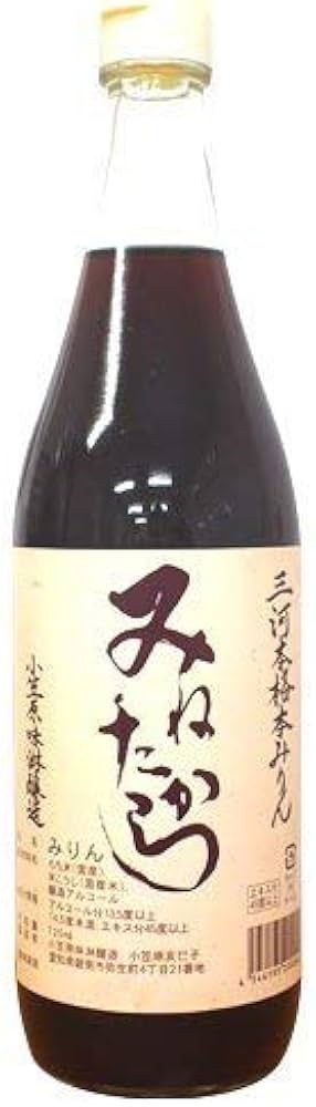 ※みみりん※ Amazon.co.jp: 三河本格本みりん みねたから 720ml : 食品・飲料・お酒