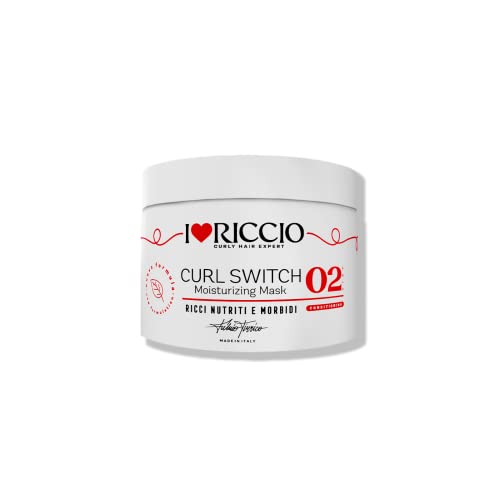 I Love Hérisson Curl Switch Masque pour cheveux bouclés à l'huile d'argan, Macadamia et Jojoba,...