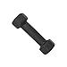 CAP Barbell Black Neoprene Coated Dumbbell, 2 lb Single