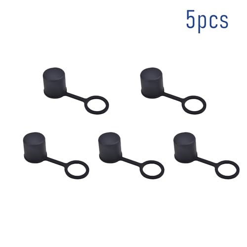 Image of 5 PCS BNC-B Port Anti-dust Plugs, Silicone Covers Caps Stoppers, Port Protector for Laptop, Phone, ID; 0.35 inch