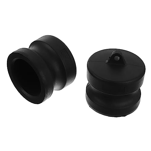 2pcs Cam Lock Dust Plug Hose Fittings Cam Lock Fittings Camlock Connectors Groove Adapter Hose Repair Kit Cam Lock Electrical Connectors Camlock Fittings Cam Lock Coupling
