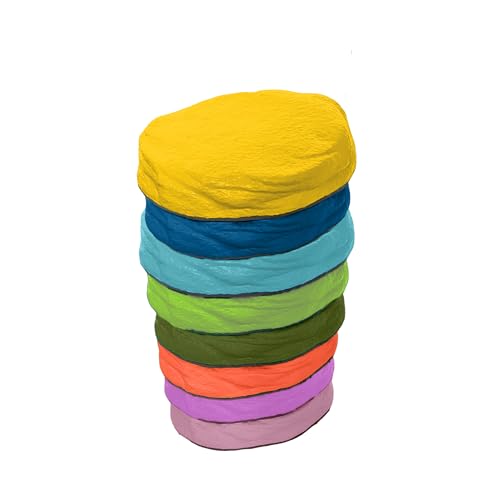 Ya en mundofriki.es: alldoro 60800 Piedras de equilibrio suaves - 8 piedras flexibles para apilar de espuma suave y silenciosa, antideslizante, cada una de 18x15cm, juguete de motricidad a partir de 3 años
