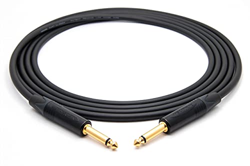 2524 Câble Instrument Professionnel de enoaudio | Neutrik Gold 6,3mm jack TS mono| HiFi - 0,5 m Cover