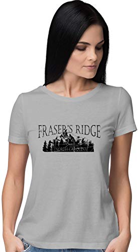 Go All Out Small Athletic Heather Womens Fraser s Ridge North Carolina Est 1767 T-Shirt