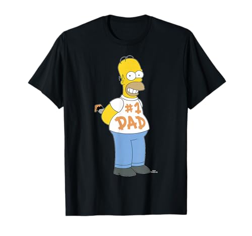The Simpsons Homer Number 1 Dad Father's Day V2 T-Shirt