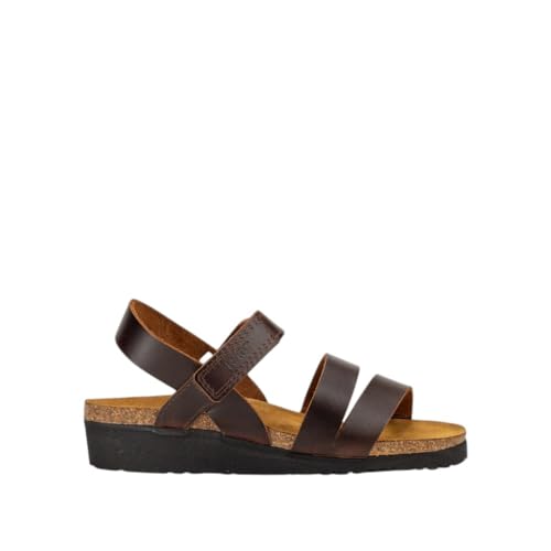 Image of NAOT Kayla Women's Sandals - Supportive 3-Strap Design with Backstrap, Cork & Latex Footbed - Arch Support - Travel-Friendly Comfortable Walking Sandals for All-Day Wear