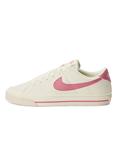 Nike Women's Court Legacy Next Nature Shoes, Pale Ivory/Peony-Chalk, 8