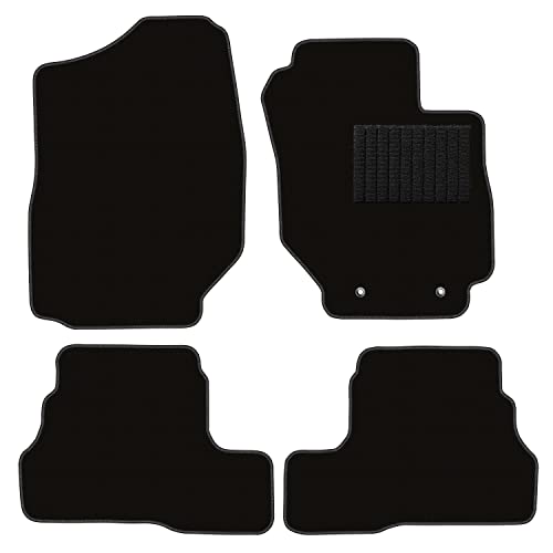 Aviles スズキ 新型 ジムニー ジムニーシエラ JB64W JB74W フロアマット【16色から選択】(MT車,01:無地 × ブラック)