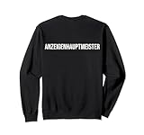 Anzeigenhauptmeister Anzeigenhauptmeister Backprint Sweatshirt