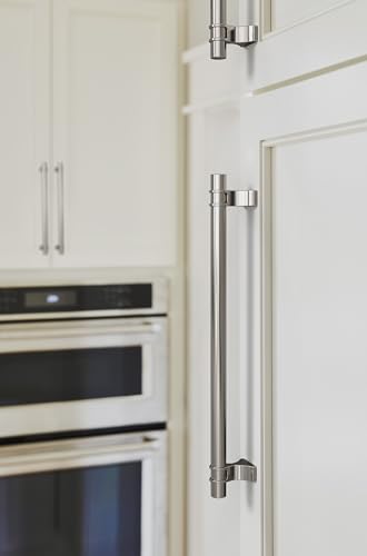 Image of Amerock Davenport 8-13 /16 inch (224mm) Center-to-Center Polished Nickel Cabinet Pull, BP36619PN