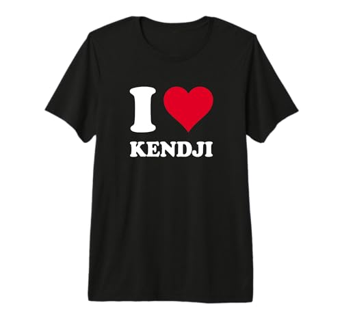Cœur Rouge I Love Kendji T-Shirt Haut de Gamme