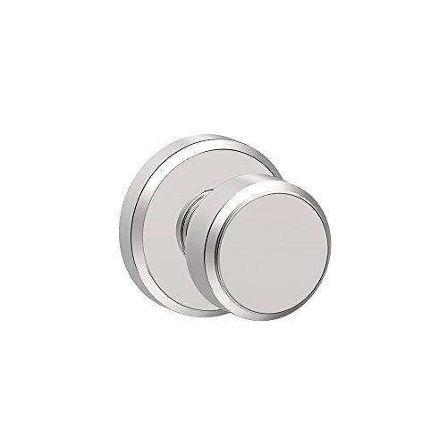 Image of SCHLAGE Bowery Knob with Greyson Trim Non-Turning Lock, Bright Chrome (F170 BWE 625 GSN)