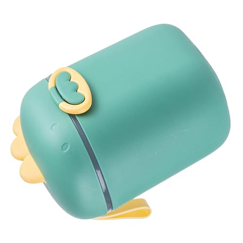 NOLITOY Dinosaurier Milchpulver-Portionierer Türkis Gelb